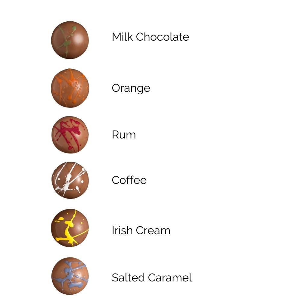 Mix and match your choctail flavours to create your own combination, or use the recipe card included to create classic cocktail flavours.